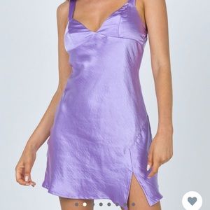 NWT Princess Polly Satin Mini Dress